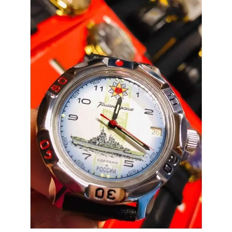 Watch Navy Fleet Commander Manual Mechanical Outdoor Men's Watch Waterproof Luminous