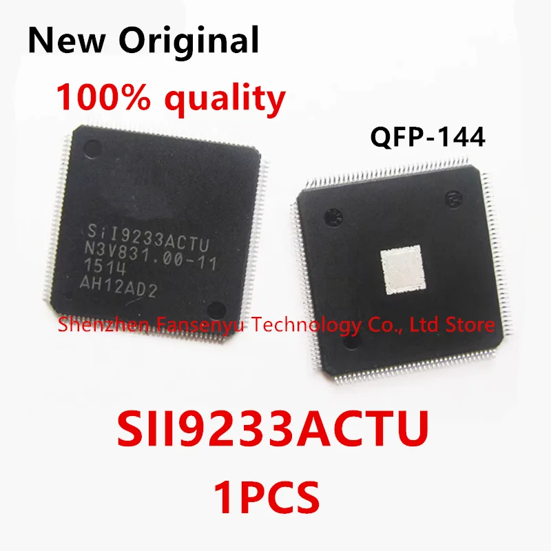 

(1piece)100% New SII9233ACTU SIL9233ACTU SI19233ACTU QFP-144 Chipset