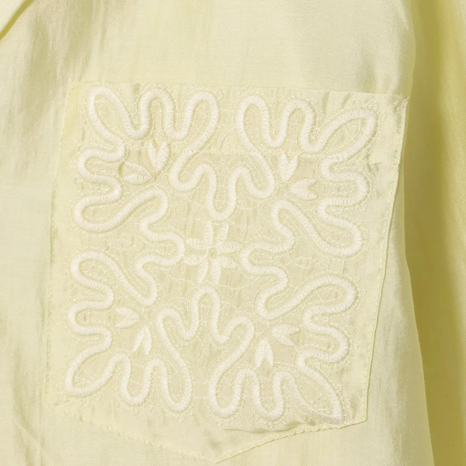 MYST&ZA2025 autumn new women's casual fashion versatile long-sleeved lapel embroidered pocket button-down shirt top