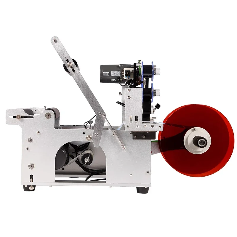 

MT-50/MT-50C Semi-automatic round bottle labeling machine stainless steel labeling machine self-adhesive label plastic bottle