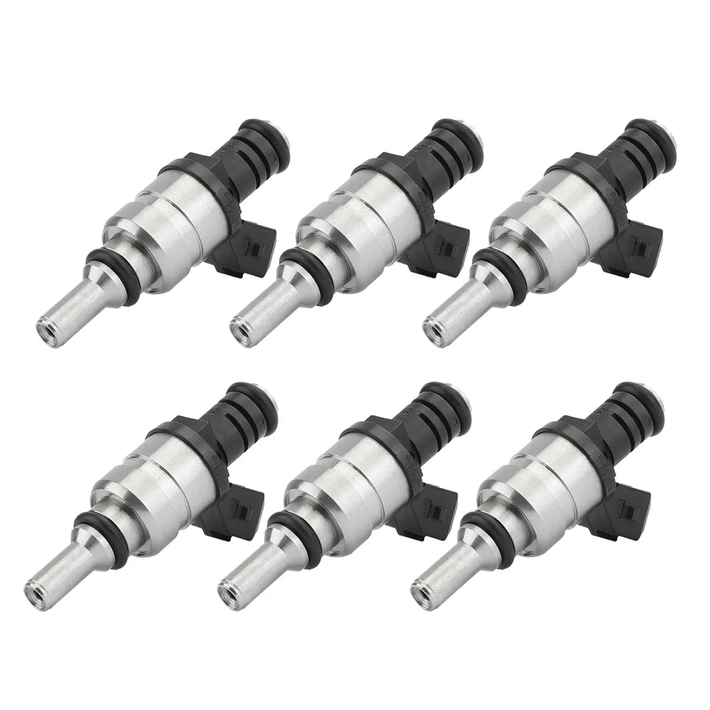 6Pcs Fuel Injector Nozzle 1427240 for BMW E46 E39 X3 Z3 Z4 3 5 Siemens Deka Flow Matched Engine 2.5L 13537546244 1439800