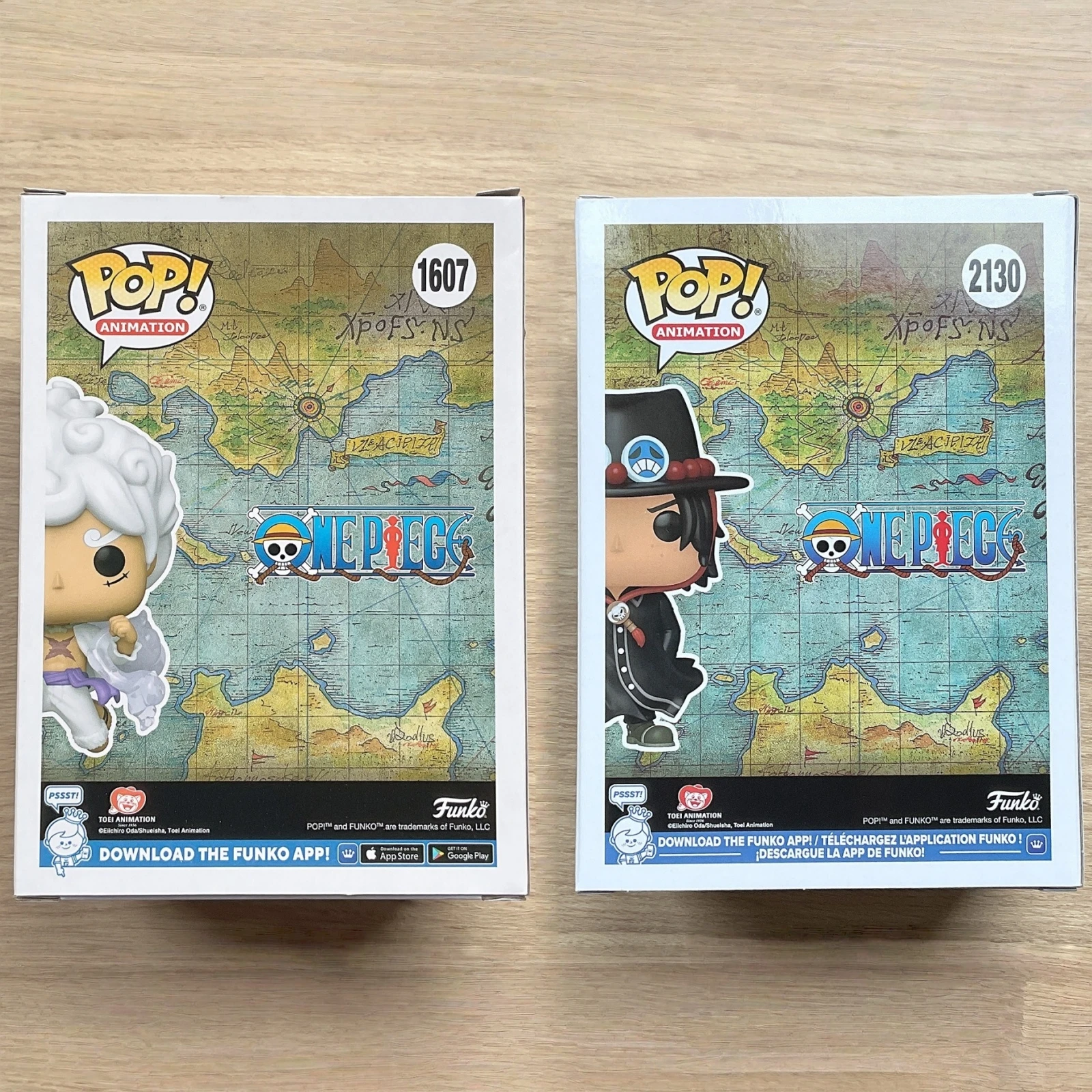 One Piece Luffy Gear Five＆Portgas D. Ace Figure Best Seller Special Offer Funko Pop Official Licensed Limited Edition Statue Toy - view 2