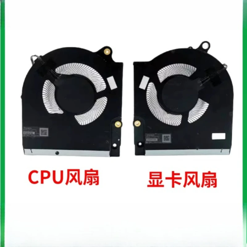 For Dell Alienware M15 R5 R6 2021 CPU GPU Cooling Fan Set