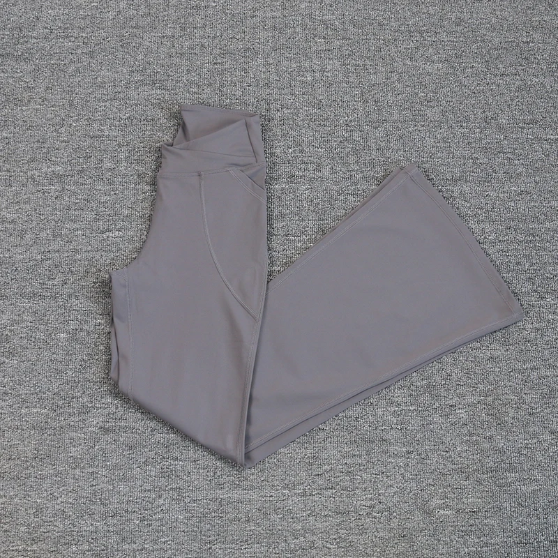 Yoga Pants Tummy Control Workout Running Long Bootleg High Waisted Yoga Leggings Flare Yoga Pants