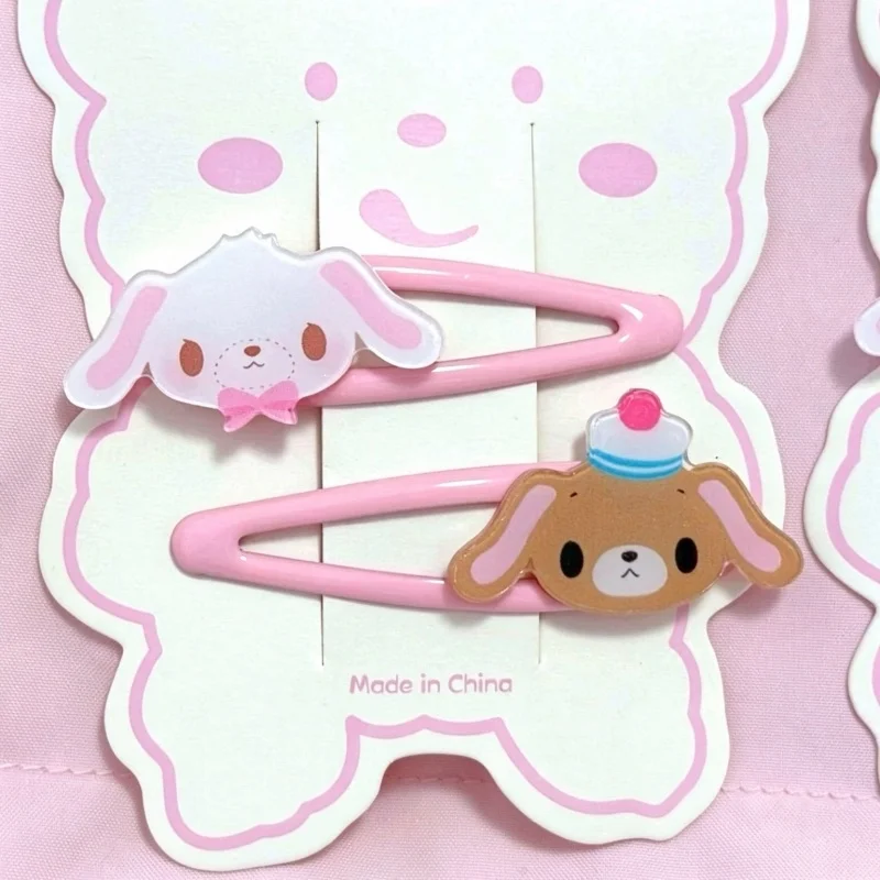 Kawaii Sugarbunnies Acrylic Bb Hair Clip New Japanese Anime Cartoon Rabbit Hairpin Hair Clip Hairstyle DecorationToyFriend'sGift