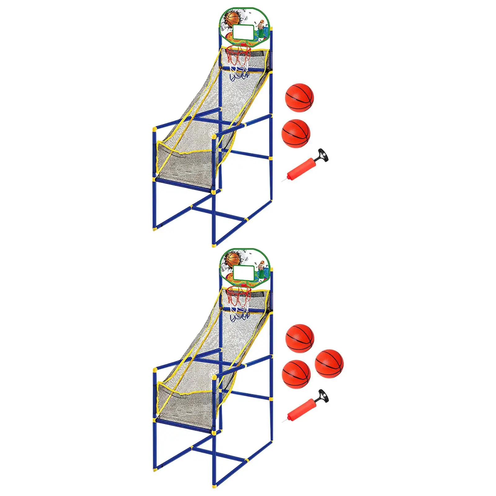 Interactive Basketball Hoop Game para crianças, diversão interior e exterior