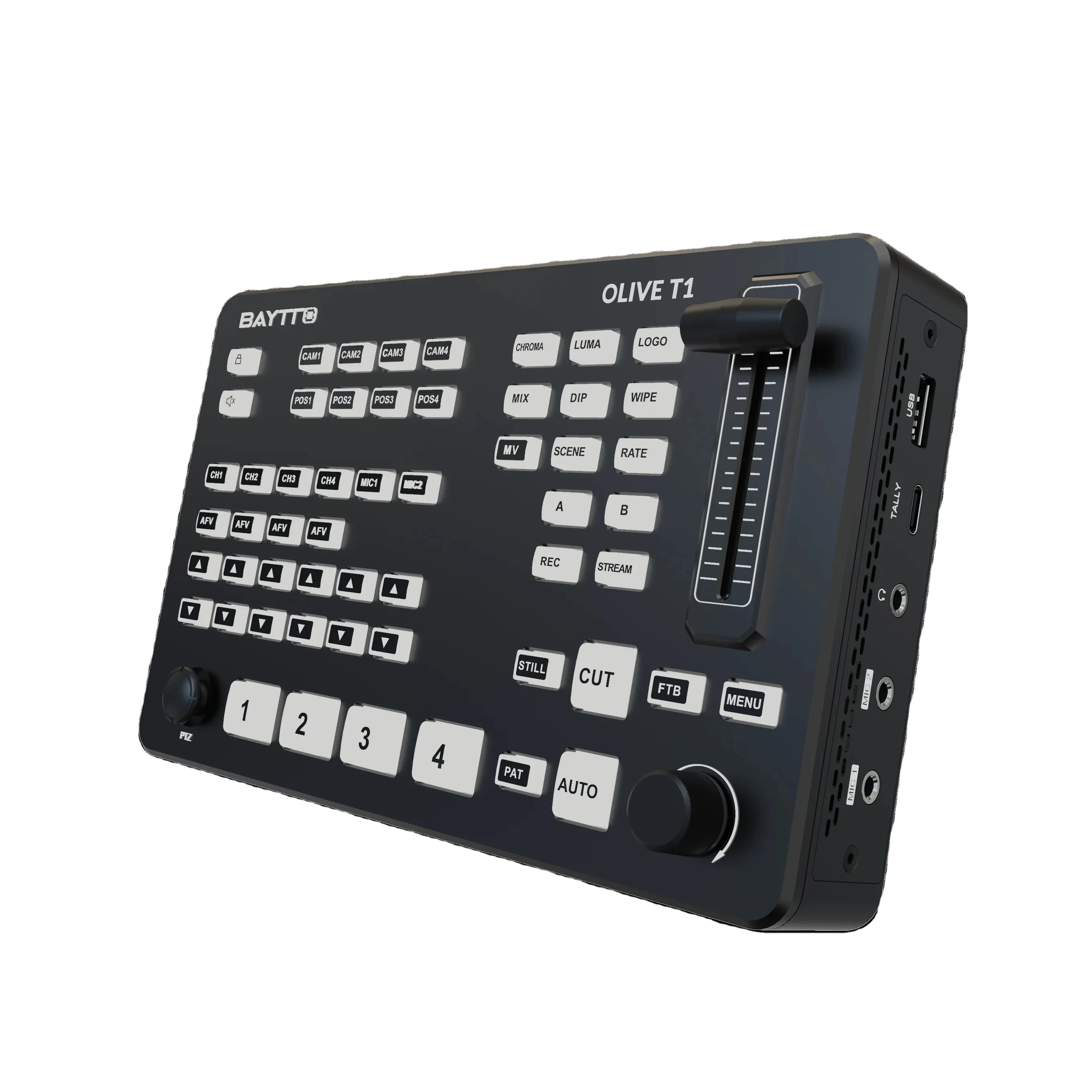 

Pro Live Video Mixer Switcher Encoder Broadcast Streaming Device Equipment Radio & TV Broadcasting Machine Live Streaming