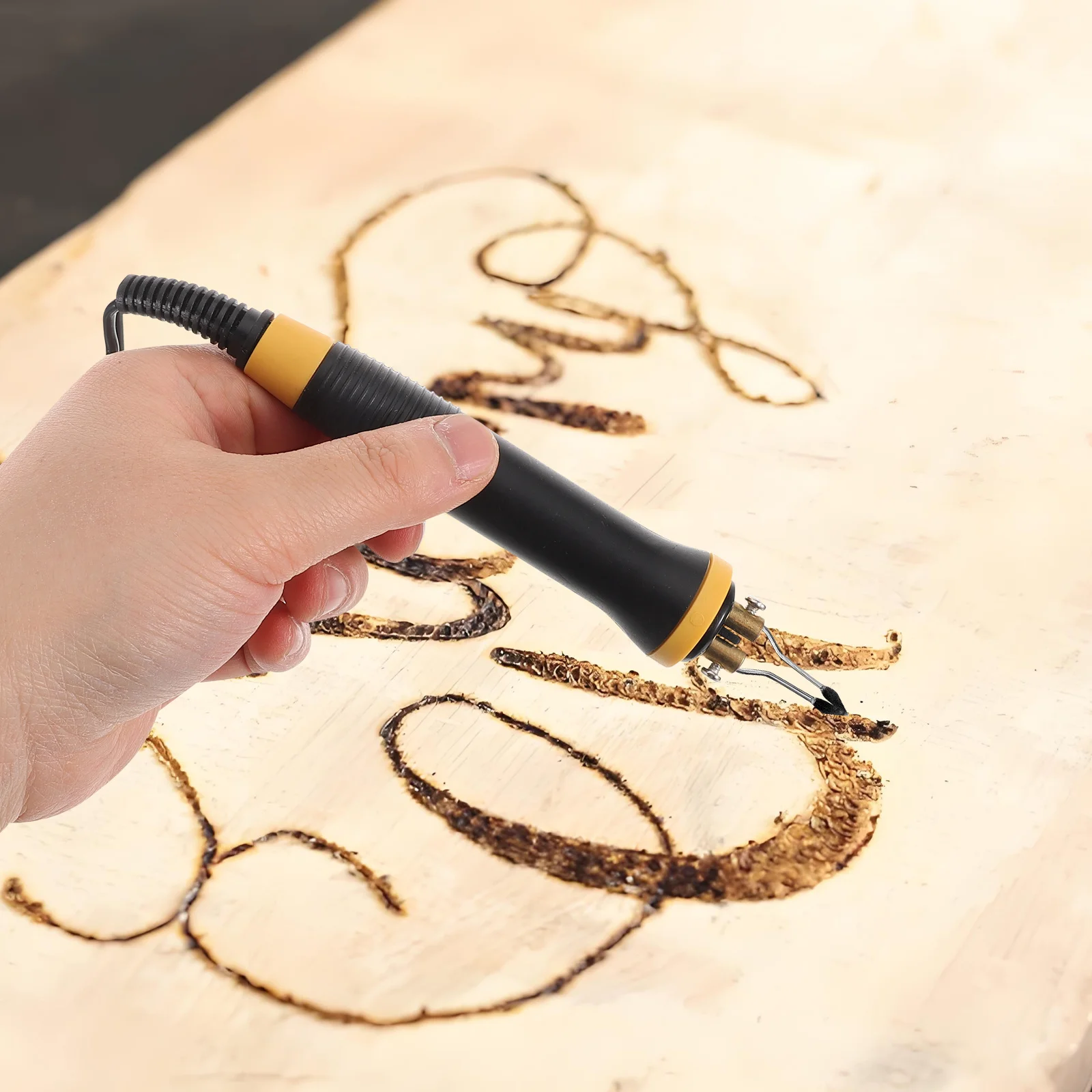 Wood Burn Pyrography Pen Set for Detailed Engraving and Heat Transfer Art Creative Soldering Craft Tool Burning Detail Pen