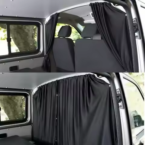 Motorhome Caravan Campervan CAB DIVIDER Blackout Curtain For Fiat Ducato VW T5 T6 Ford Transit Sprinter