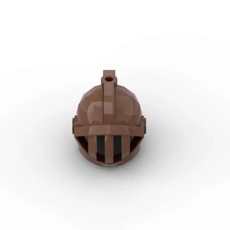 MOC 10PCS 4503 Helmet Castle 58958 Building Blocks Kit  x167 Knight Hat Headgear Bricks Particle Toys Children Kid Birthday Gift