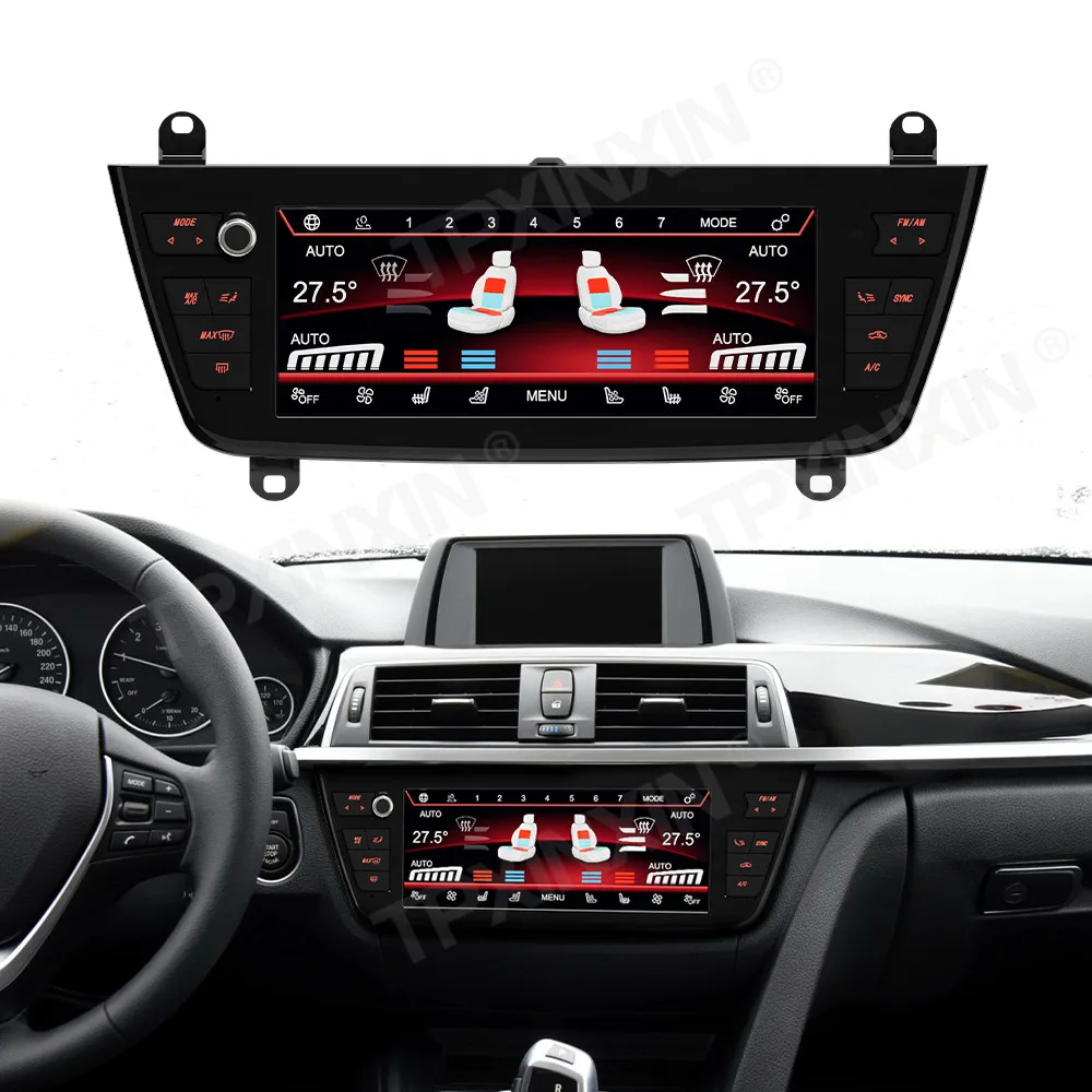 LCD Air Conditioning Board AC Panel For BMW 2 3 4 Series 3GT M3 M4 2013 - 2020 Air Conditioner Climate Touch Screen AI Voice