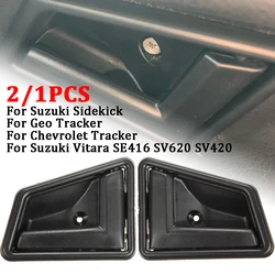 2/1PCS Car Interior Left Right Front Door Handles For Suzuki Sidekick Geo Tracker 1989-1998  For Suzuki Vitara SE416 SV620 SV420