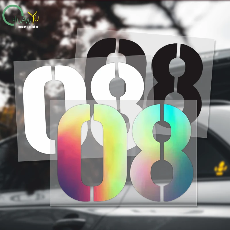 

Mobile Suit Gundam MS08 Team Stickers Car Motorcycle Personalized Decoration Waterproof