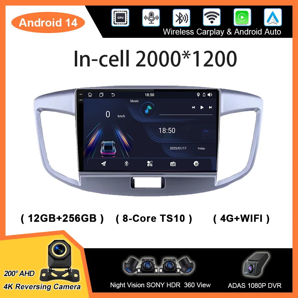 

Android Auto For Suzuki Wagon 2015 Car Radio Multimedia Video Player Navigation GPS Wireless Carplay 2din DVD QLED Screen Wifi