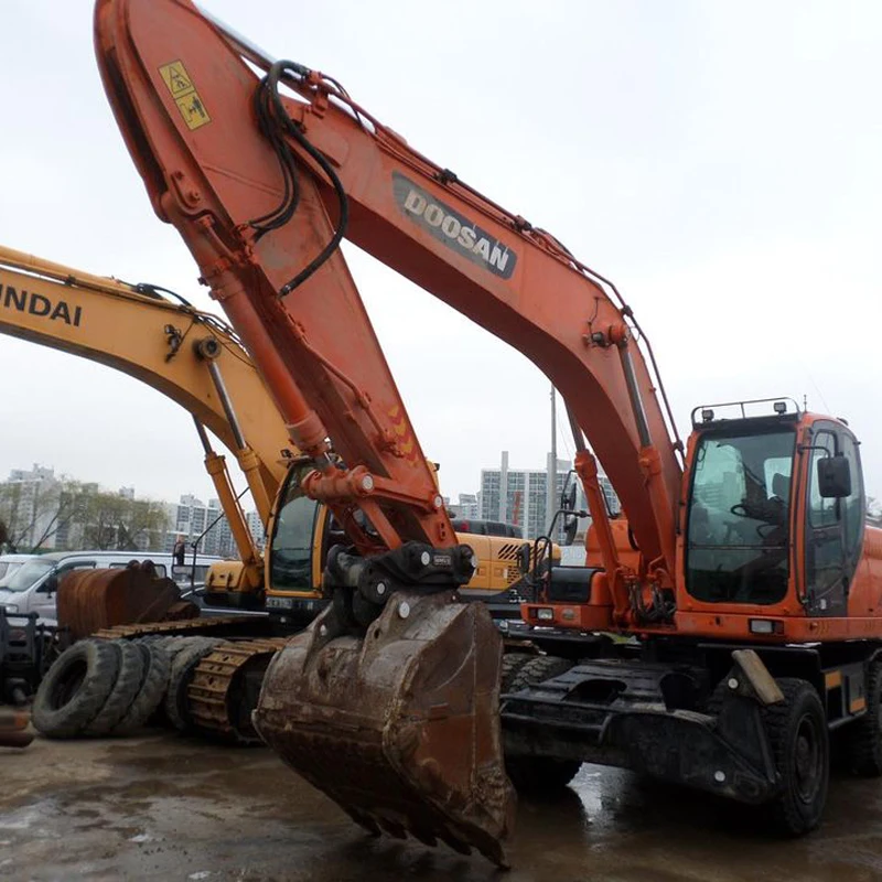 Used DOOSAN DX210W-7 Wheel Original Excavator