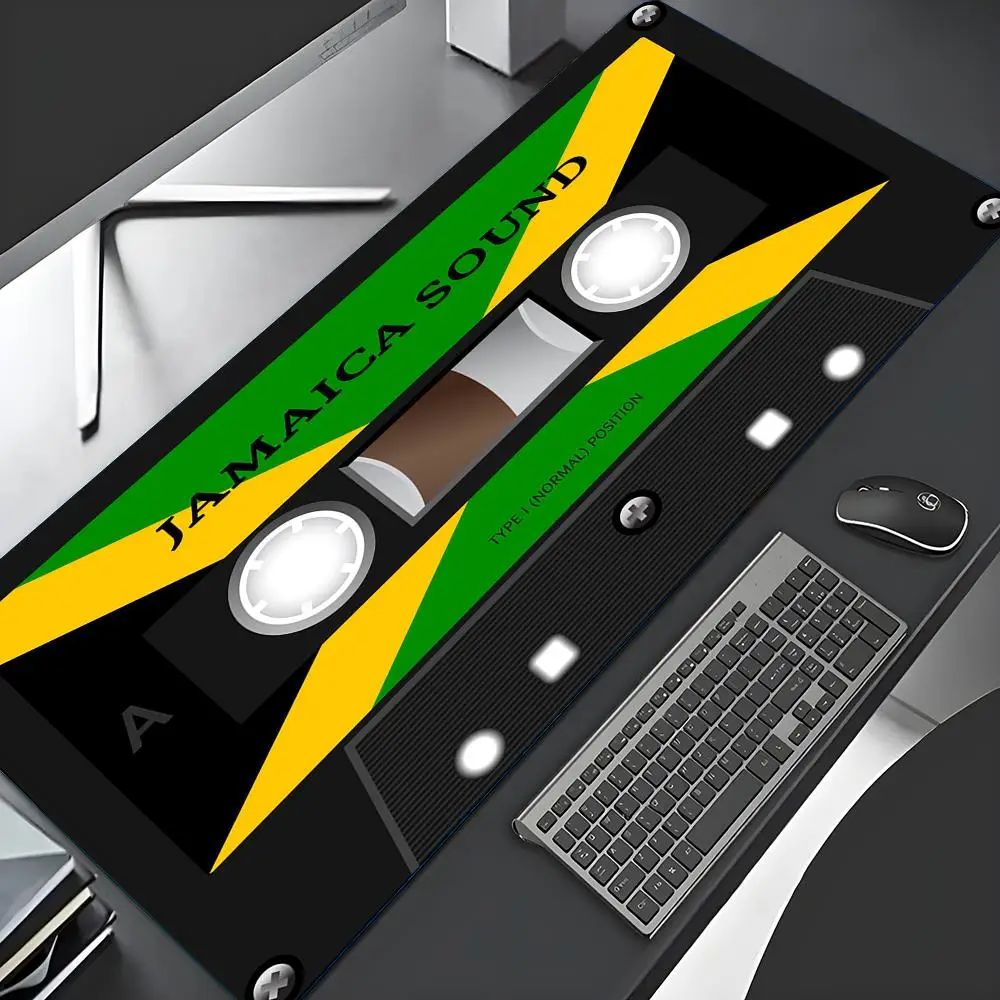

Large Vintage Cassette Music Tape Computer Mouse Pad Speed Desk Mat Mousepad Gamer Gaming Accessories Keyboard Cabinet Mats