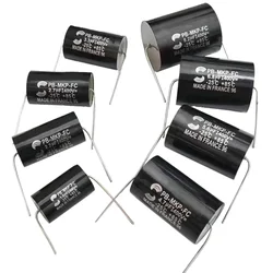 2Pcs MKP Capacitor Audiophiler Kondensotor HIFI Fever Electrodeless Audio Metal Film 400V 630V 1.5UF 1.8UF 2.2UF 3.3UF 4.7UF