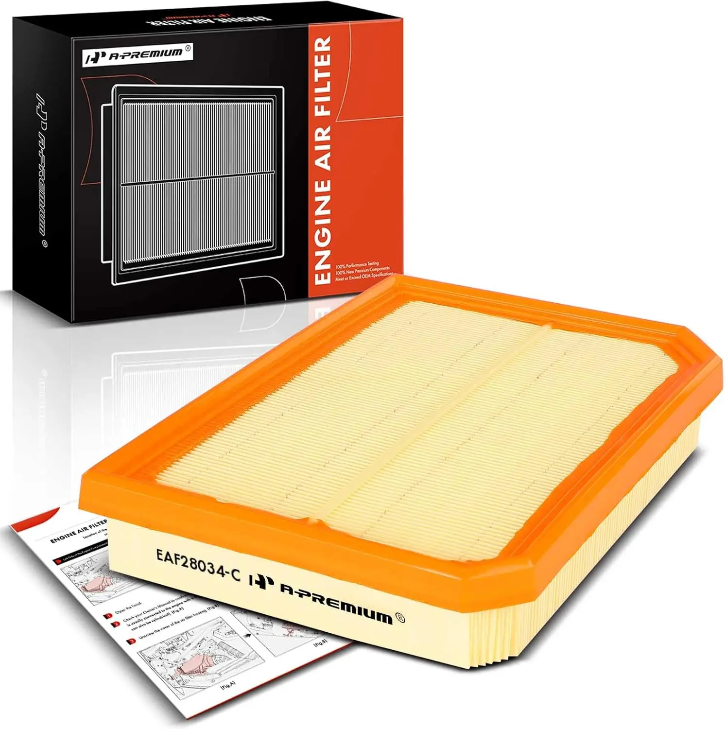 

Engine Air Filter Compatible with Mercedes-Benz A220 2019-2022, A250 2019-2022, A35 AMG 2021-2022, GLB250 2020-2023, GLB35 AMG 2