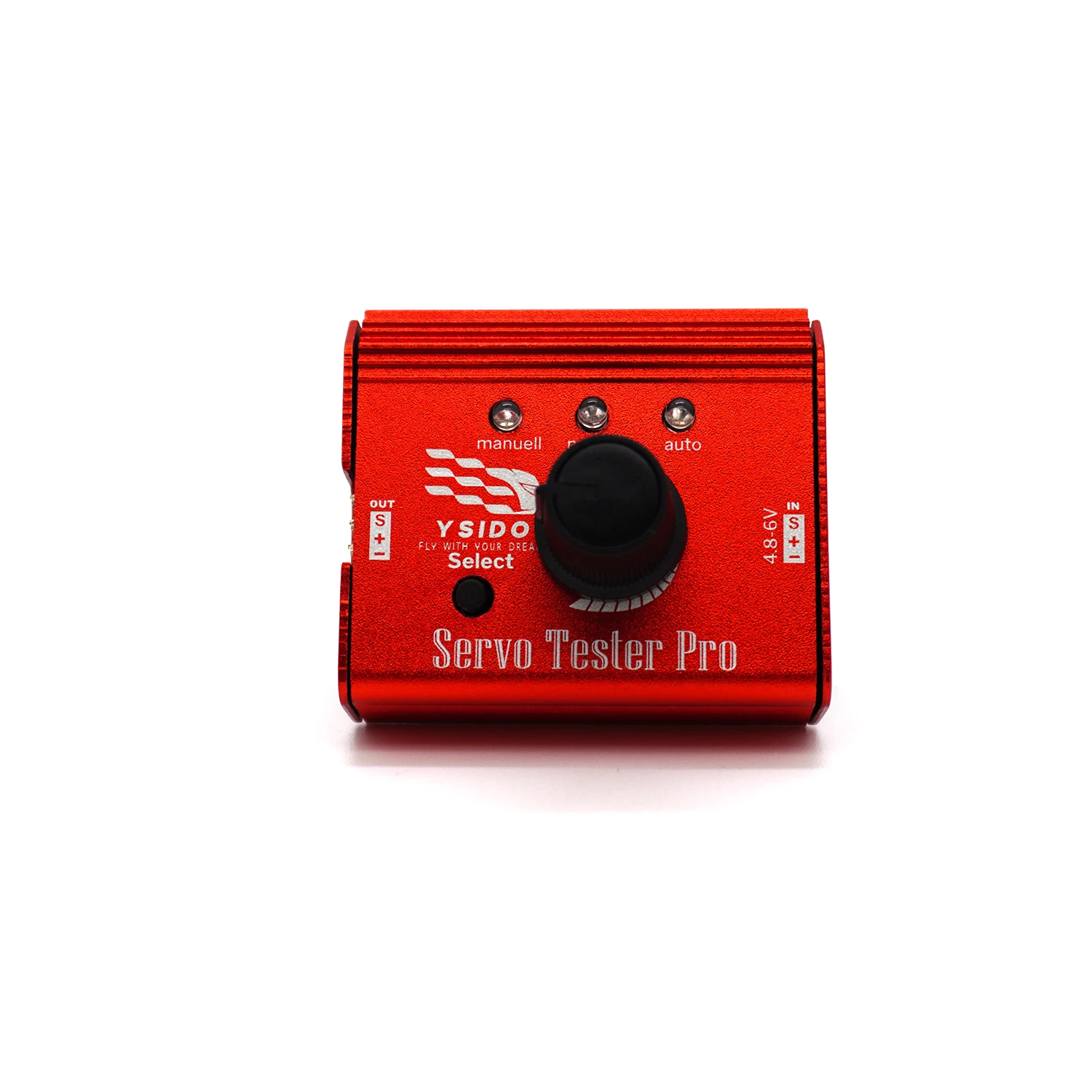 YSIDO RC Model Parts Servo or ESC Metal Tester Electronic Speed Controller Checker 4.8-6.0V For Remote Control Car Airplane Boat