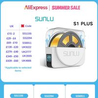SUNLU S1+ 3D Filament Drying Box Fila-Dryer Drying Filament Storage Box Keeping Filament Dry Holder For 3D Printing Fast Heating