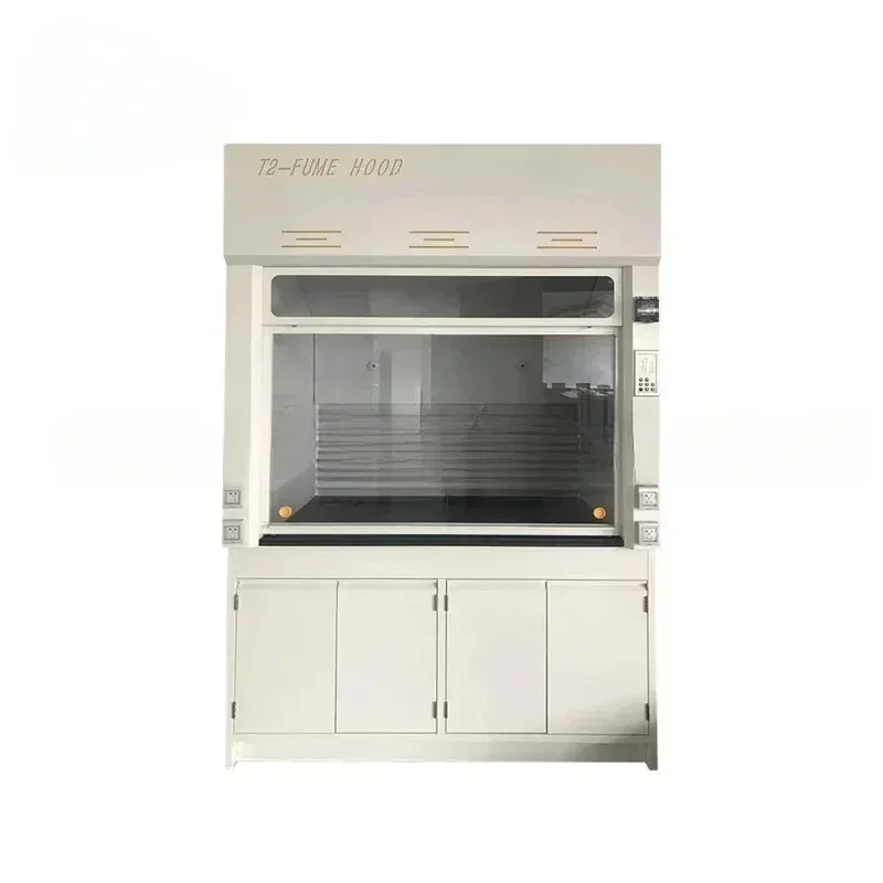 Steel and PP Walk In Fume Hood for Laboratory Chemical Microbiology Experiment Ventilation