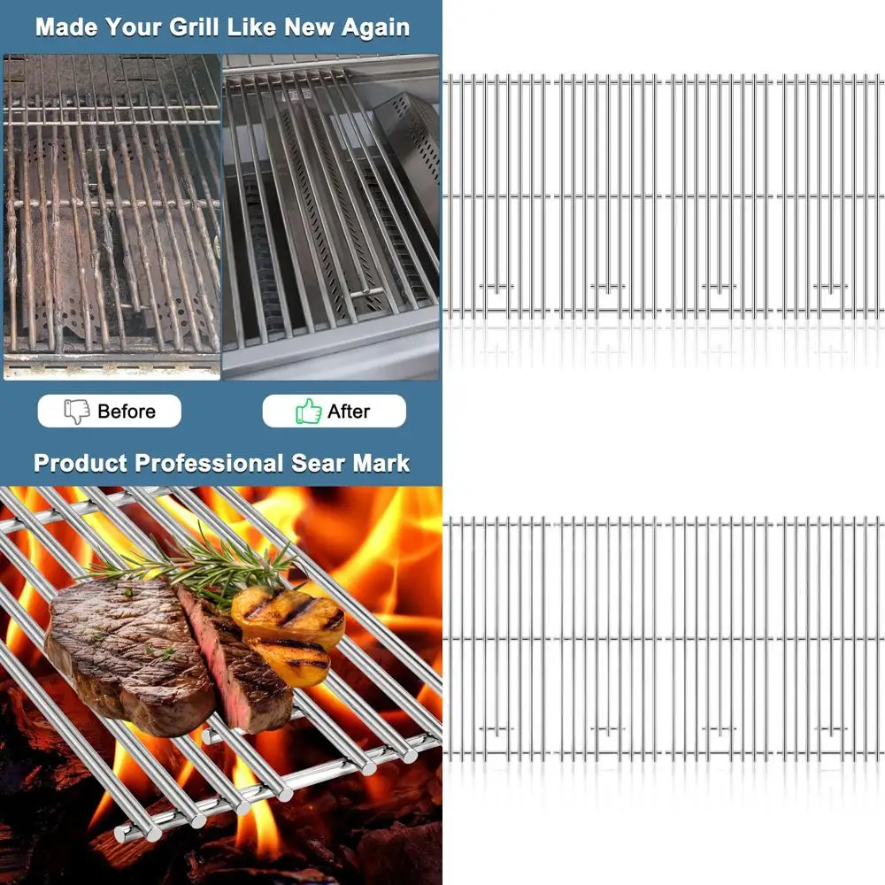 

BBQ Grill Replacement Parts - Cooking Grate for 47629, 47628, 26039, 26038, 57568, 57569, 87048, 87049, 69009, 69008