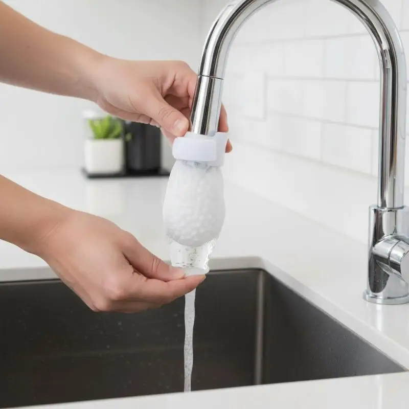 50Pcs Faucet Filter Cotton Bags Reliable Water Purification for Healthier Drinking Water