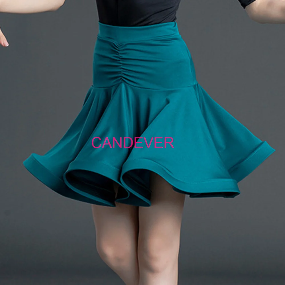 مثير اللاتينية ملابس رقص للفتيات قاعة الرقص السالسا التانغو أعلى التنانير الاطفال الطفل الدانتيل ليوبارد اللاتينية الرقص سبليت فستان يوتار تنورة