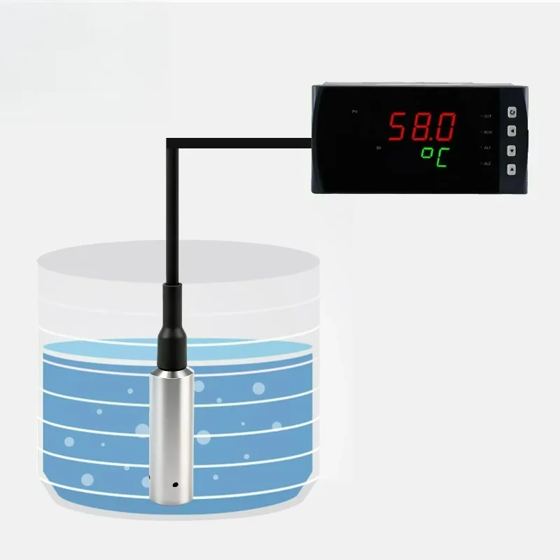 ME401W Stainless Steel Custom 0-200m RS485 High Precision IP68 Submersible Level Sensor