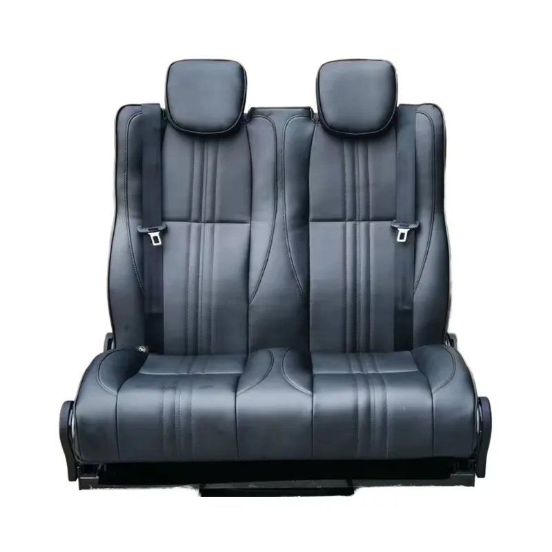 Autoliuma 2-Seat Folding Bed with Bifold Feature RV Interior Accessory for Campervans