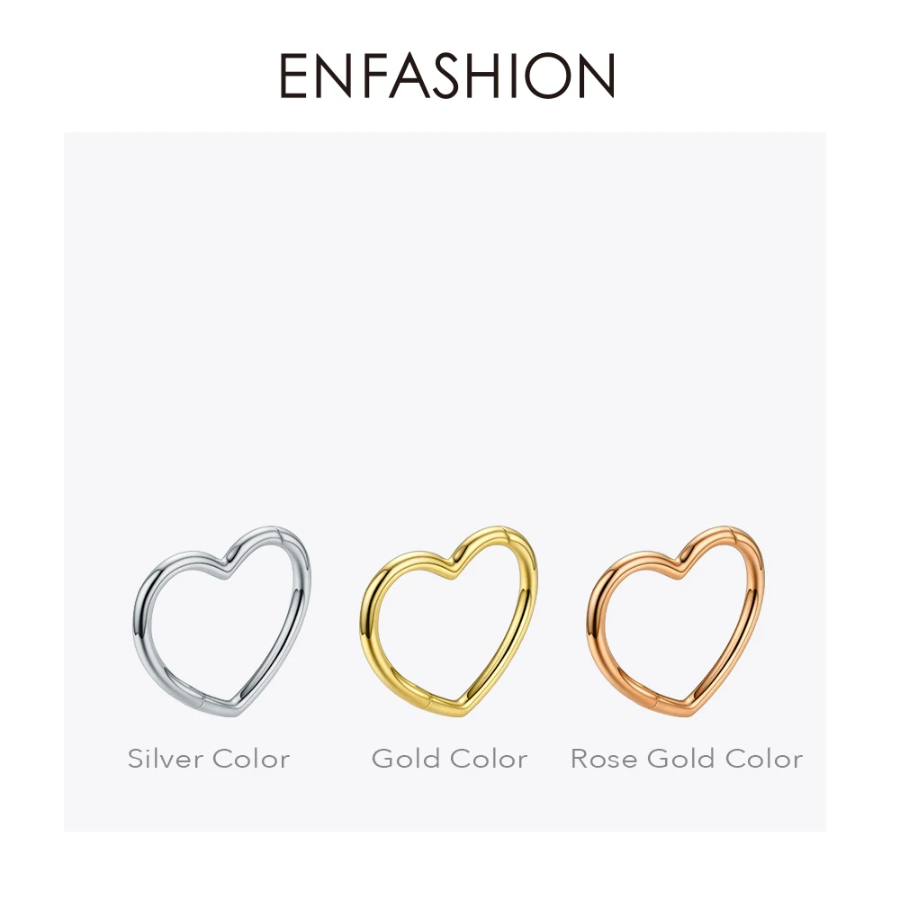 ENFASHION Heart Cuff Bangles For Women Accessories Gold Color Brass Bracelets Fashion Jewelry Friends Gifts 2020 Pulseira BC2006