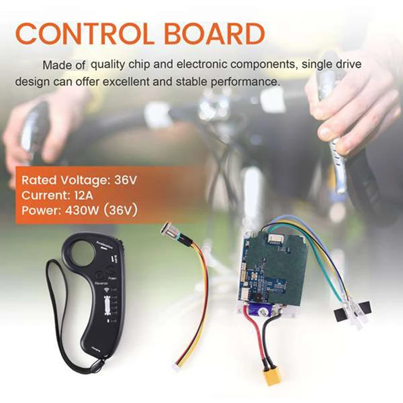 For Electric Skateboard Single Drive Belt Motor Controller Set Longboard ESC Scooter Mainboard With Remote Control Spare Parts