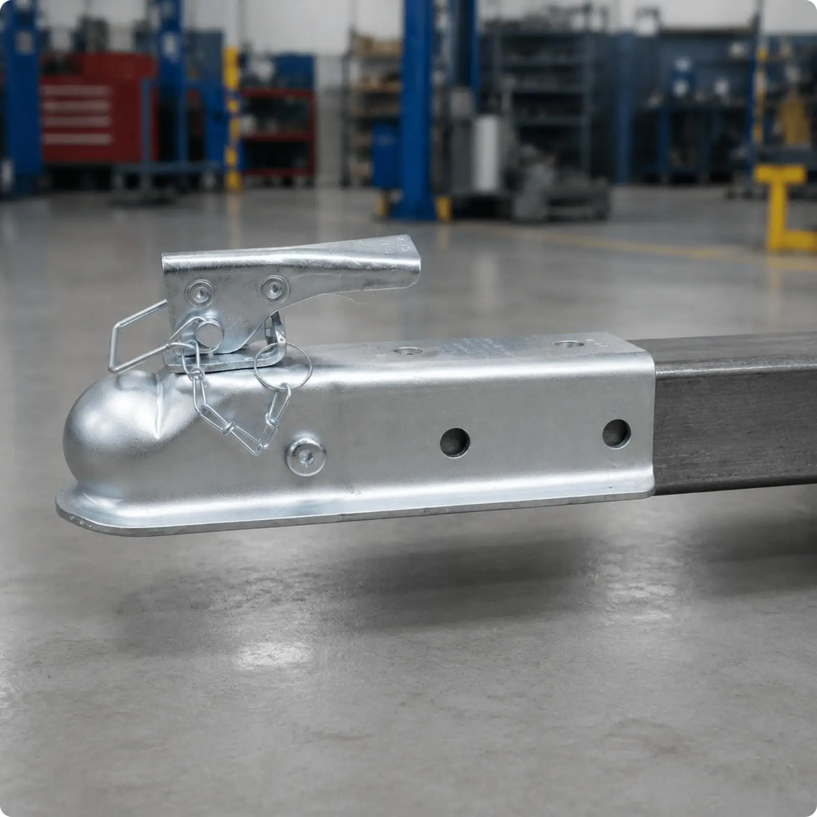 Heavy Duty 50mm Trailer Ball Cover with Chain Locking Pin for Secure Boat RV Trailer Hookup