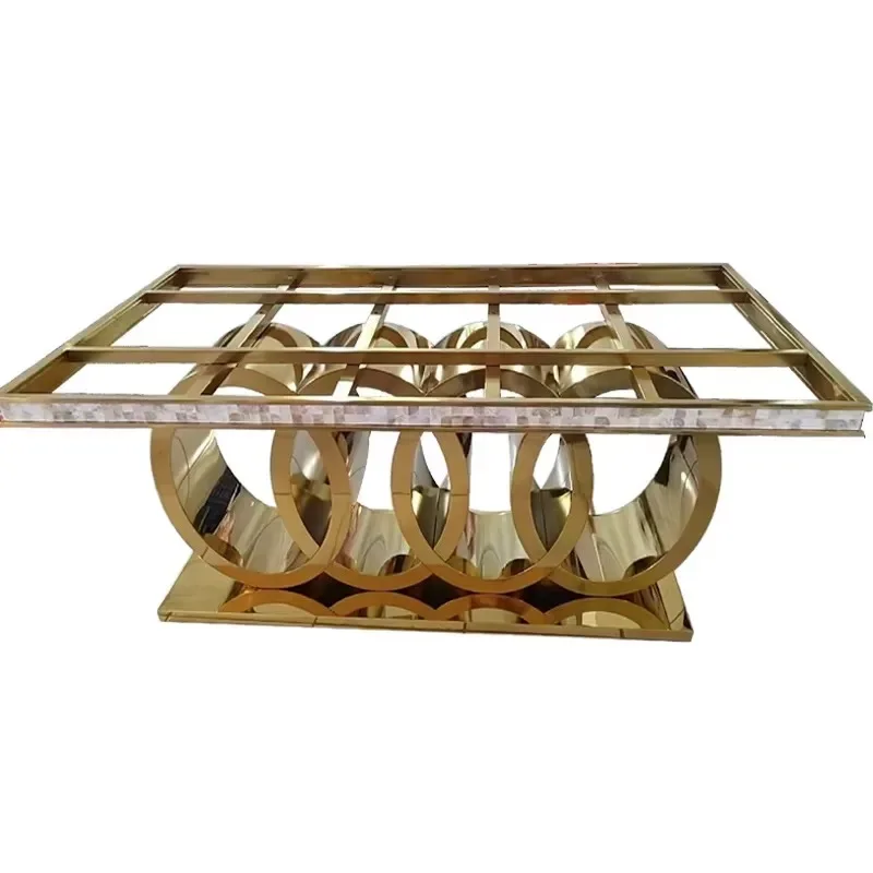 Gold Metal Table Base for Restaurant Tabletop Sales Furniture Legs