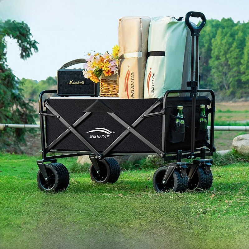 outdoor-camping-car-style-picnic-pull-rod-small-trailer-camping-stall-display-foldable-cart-portable-shopping-trolley