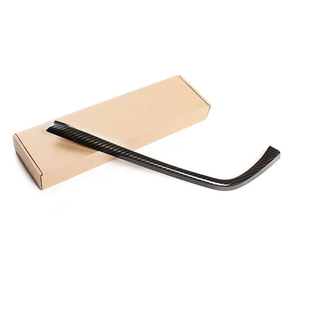 ABS For BMW 3 4 Series F30 F31 F32 F36 3GT 320i Carbon Fiber Style Gear Shift Side L Shape Strip Trim LHD
