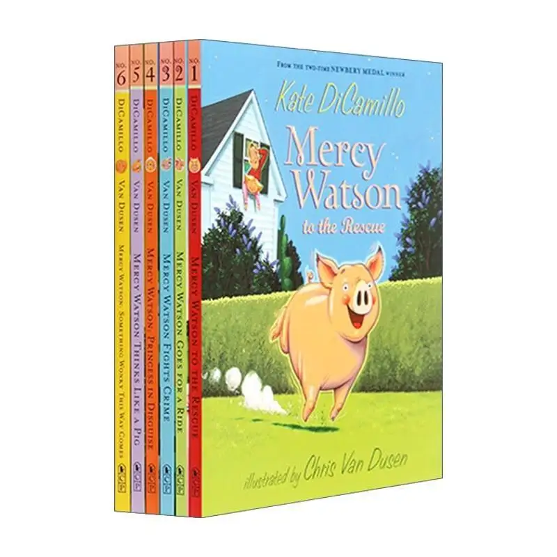 

Набор в штучной упаковке The Mercy Watson (набор из 6 книг) — книги «Мост Глава» для детей