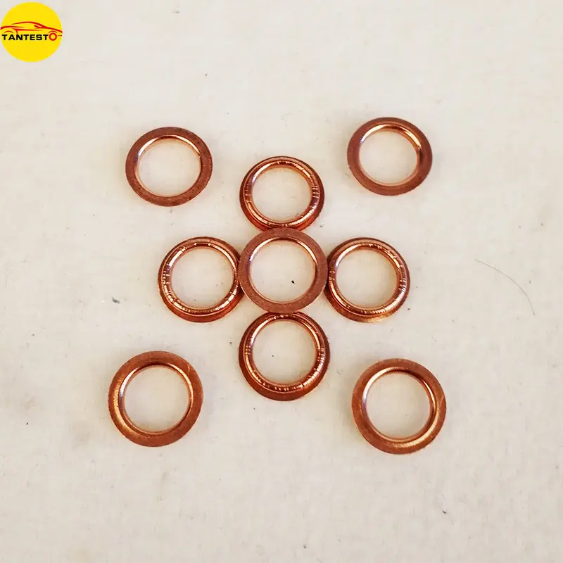 100PCS Injector Gasket Washer for Mitsubishi Delica Pajero L200 L400 MD070718 4D56 4M40 4D65, 4D68, 4D55
