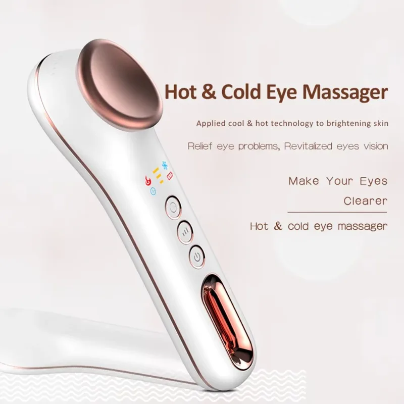 

Smart 1000mAh Eye Massage Equipment High Frequency Vibration Eye Massager Eye Care Apparatus with Cool &Heat Compression