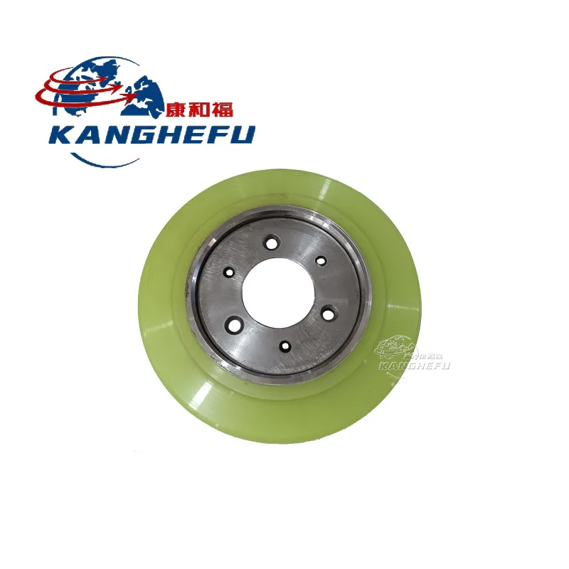 FBR15 Electric Forklift Accessory Wheel Electric Stacker Polyurethane PU Drive Auxiliary Wheel