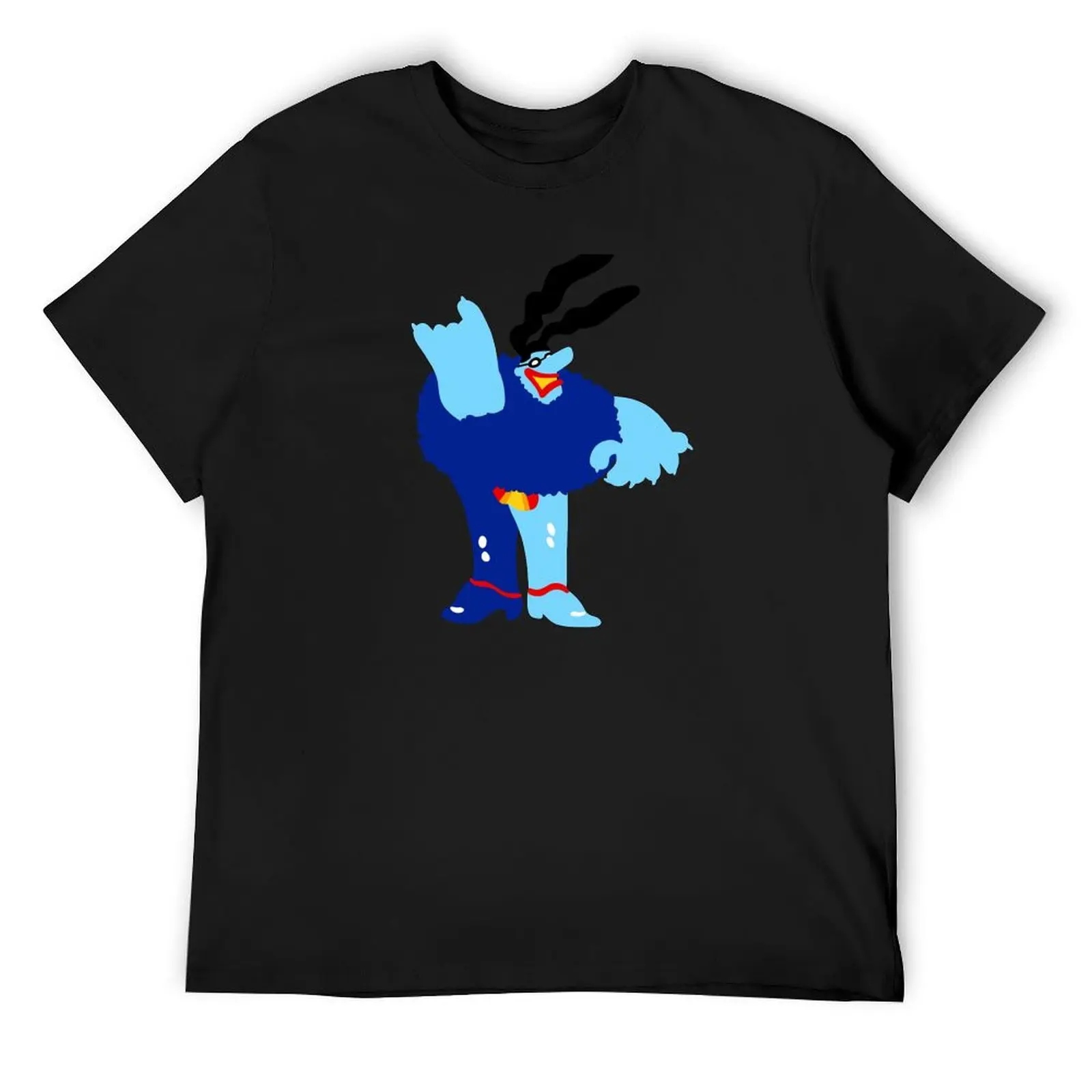 

Minimal Blue Meanie T-Shirt baggy shirts sports fans compression shirt men