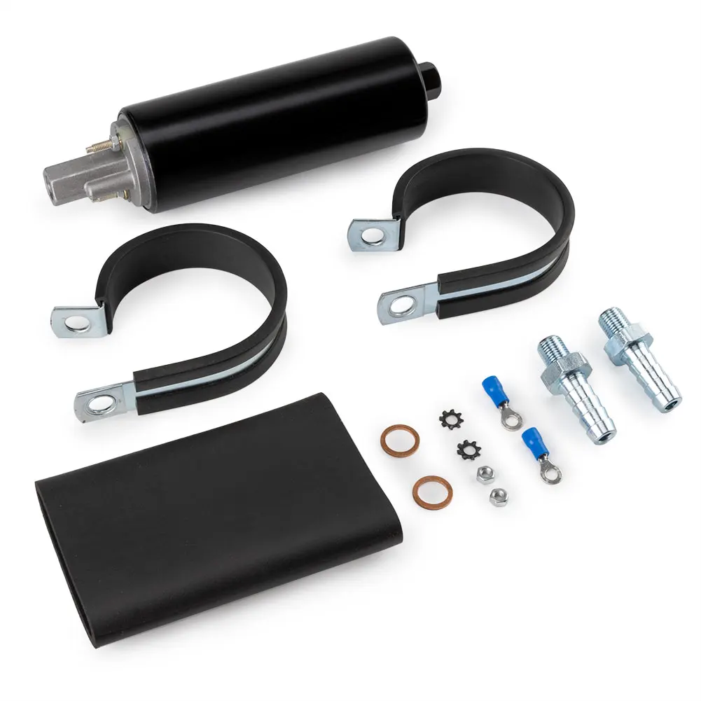 GSL392 28-3012 400-929 400-920 Универсальный внешний линейный топливный насос высокого расхода и давления 255LPH Комплект фитингов 6AN