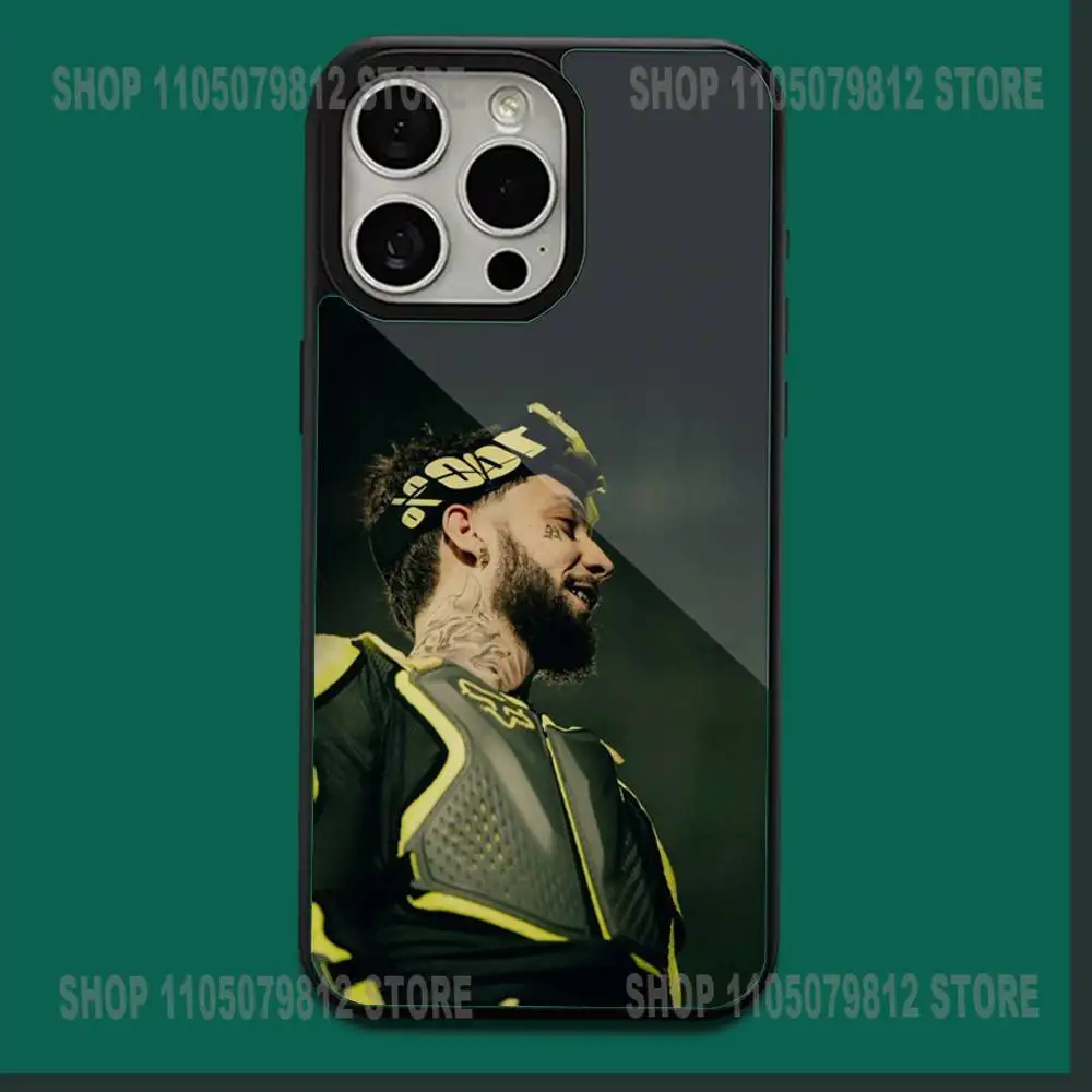 Jc Reyes JC REYES Tour 2025 funda de teléfono para iPhone 17,16,15,14,13,12,11,Plus,Pro,Max,Mini carga inalámbrica magnética suave Magesafe