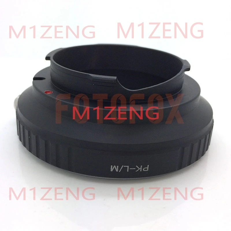PK-LM pentax PK Mount lens to LM Lens Adapter ring for Leica M L/M M9 M8 M7 M6 M5 m3 m2 M-P camera TECHART LM-EA7