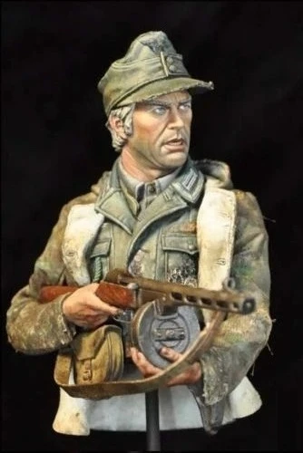 

1/10 Scale Die Cast Resin Bust Assembled Model Kit History Hobby Miniature Unassembled & Unpainted Free Shipping