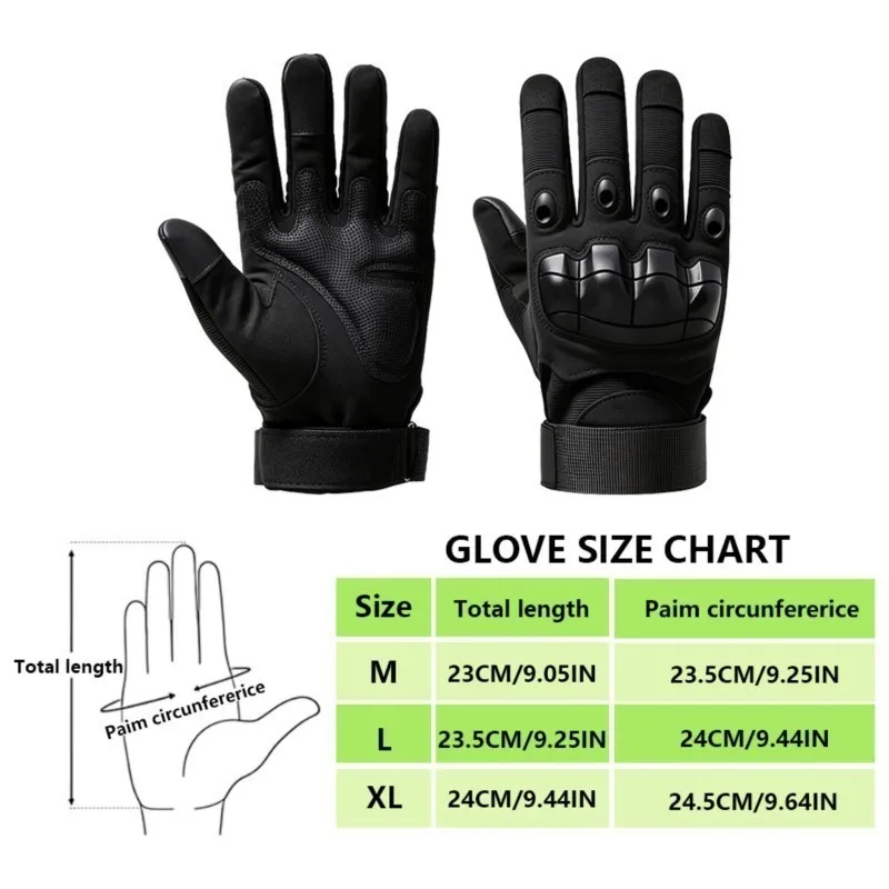 Snow Sports Protective Gloves for Men Women, Snowmobile Hand Gloves, Touchscreen Ski Riding Gloves, Outdoor Snow Activity Gear