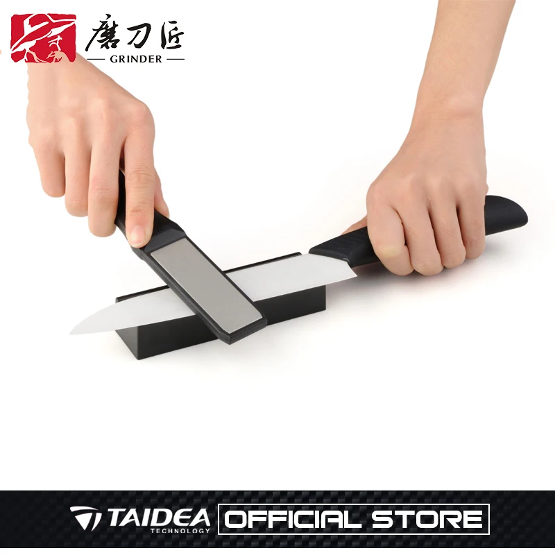 GRINDER Professional Knife  Sharpener 600# 1000# Grit Stainless Steel Diamond Knife Sharpening Kitchen Tools afilador cuchillo image 3