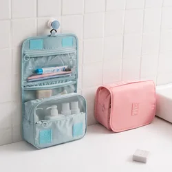 Borsa cosmetica borsa da viaggio per donna articoli da toeletta impermeabili Beauty Organizer borsa per il trucco da bagno per donna con gancio