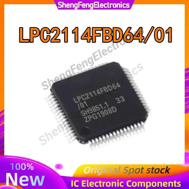 

New original LPC2114FBD64/01 LPC2114FBD64 QFP64 microcontroller chip in stock
