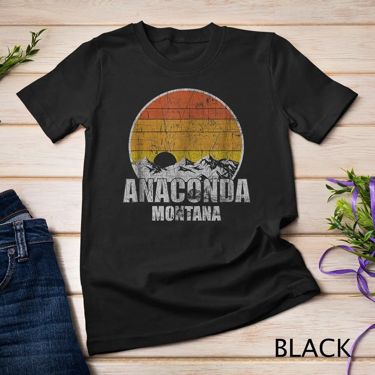 Retro Anaconda Montana T-shirt Unisex T-shirt